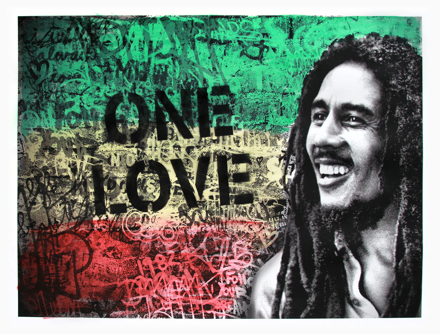 Happy Birthday Bob Marley – One Love – MR. BRAINWASH