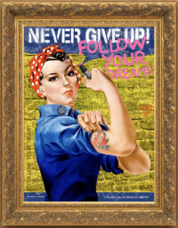 Mom Can Do It - Oil On Framed Canvas